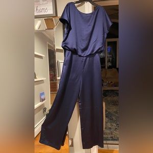Trina Turk - AMUSE JUMPSUIT - Size 8 - Navy blue